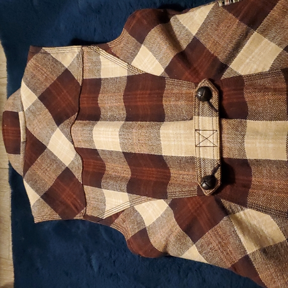 Vintage Triple Five Soul Vest Wool with faux fur removable hood. - Picture 12 of 17